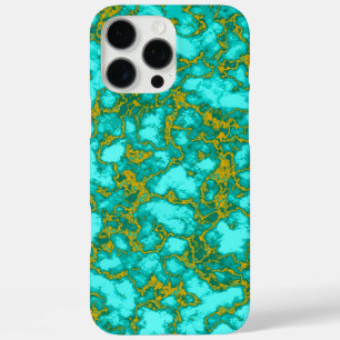 Coques iPhone 16 Pro Max Motif turquoise