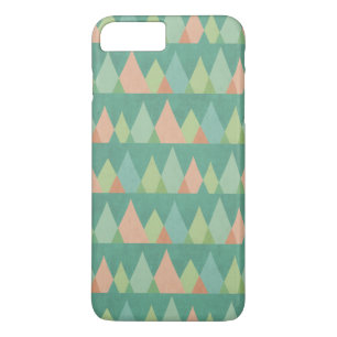 Coque Case-Mate Pour iPhone Motif turquoise de triangle d'étape   de Geo de