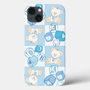 Coques Pour iPhone Motif vérifié d'ours de nounours