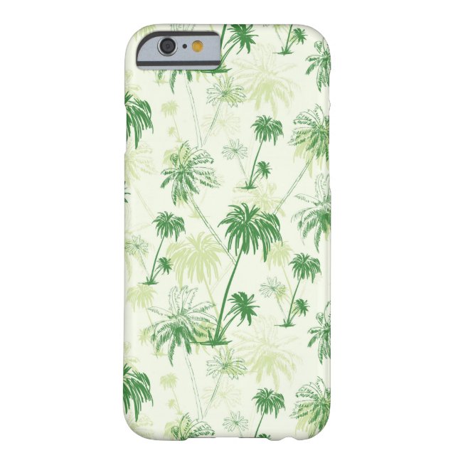 Coques Case-Mate iPhone Motif vert de palmier (Dos)