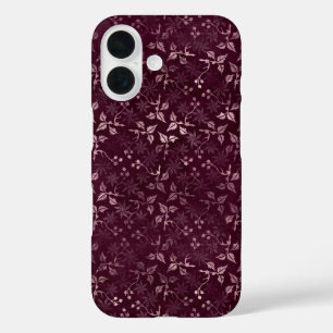 Coques iPhone 16 Motif Vin de Mûre 
