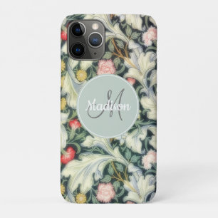 Case-Mate iPhone Case Motif vintage en Leicester Floral avec Monogramme