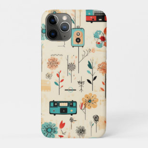 Case-Mate iPhone Case Motif vintage Floral & Caméra (2)