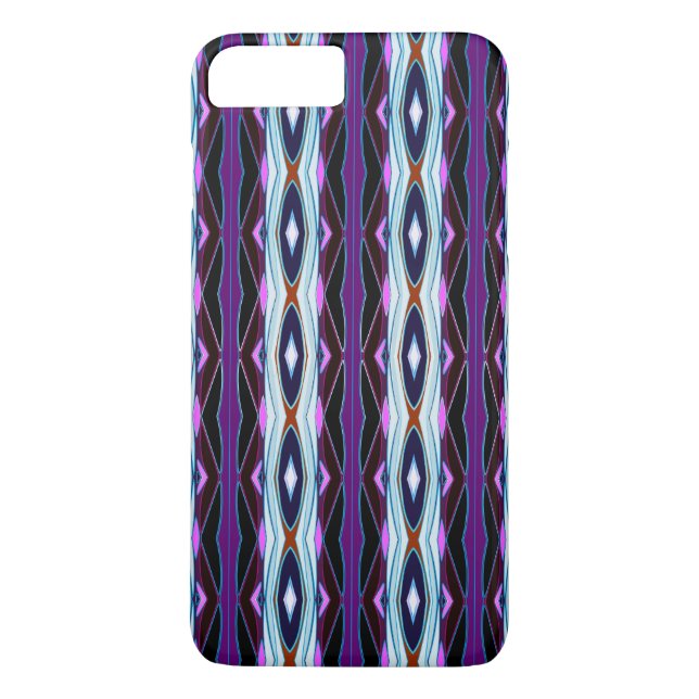Coques Case-Mate iPhone Motif violet unique (Dos)
