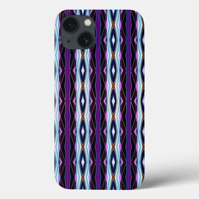 Coques Case-Mate iPhone Motif violet unique (Verso)