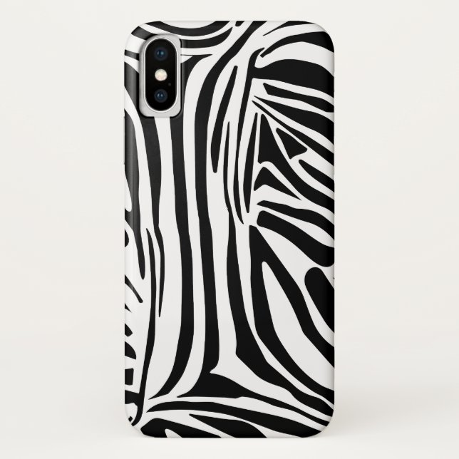 Coques Case-Mate iPhone Motif zèbre (Dos)
