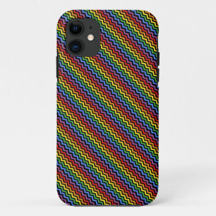 Case-Mate iPhone Case Motif ZigZag Arc-en-ciel