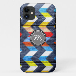 Coque Case-Mate Pour iPhone Motif zigzag chevron bois aztèque #8