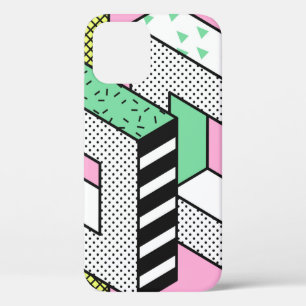 Case-Mate iPhone Case Motifs Abstraits Memphis sans joint avec géométrie