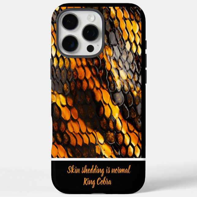 Coques Case-Mate iPhone Motifs de serpent vibreux et astucieux (Verso)
