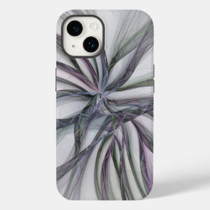 Coque Pour iPhone 14 Motions Filigree Moderne Abstrait pivotant Fractal