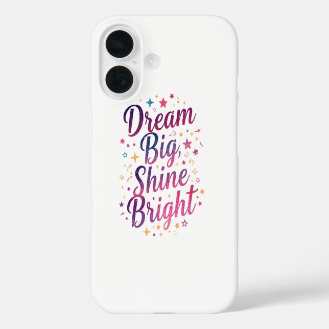 Coques Case-Mate iPhone Motivation des étoiles et des étincelles (Verso)