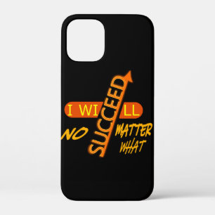Case-Mate iPhone Case Motivationnel Je Réussirai Quoi Qu'il En Soit 