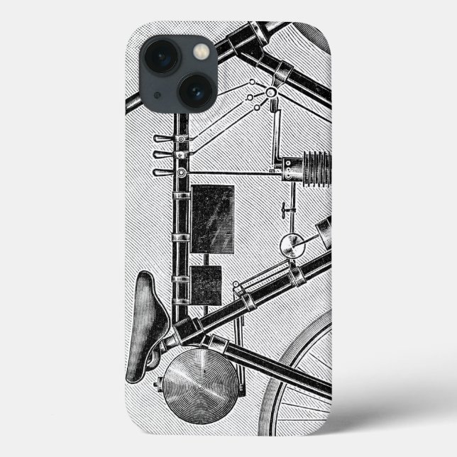 Coques Case-Mate iPhone Moto de Petrolette Omega, 1895 (Verso)