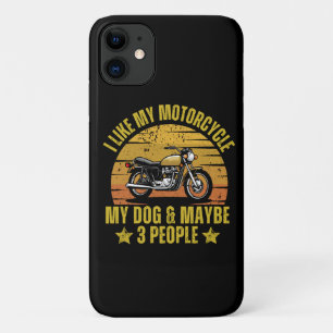 Case-Mate iPhone Case Motocyclette de chien