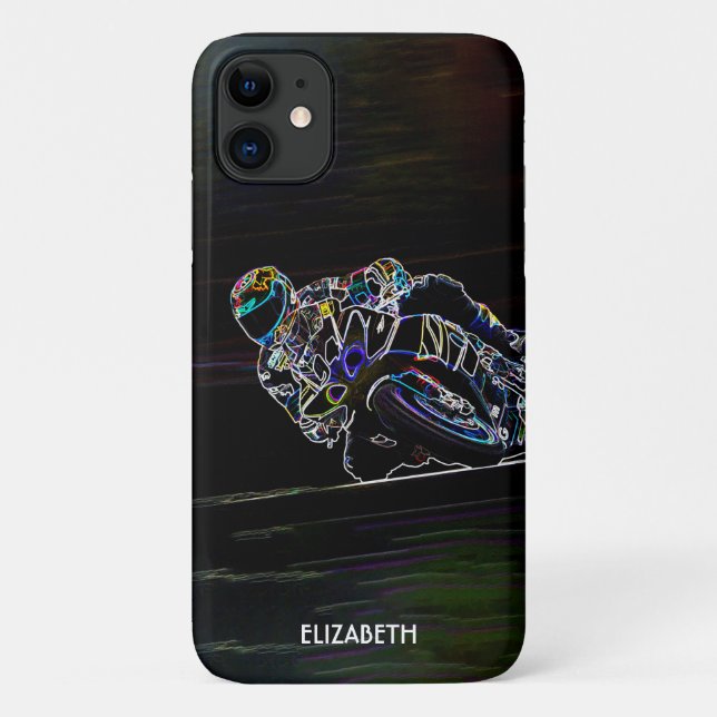 Coques Case-Mate iPhone Motorcycle Club Biker Club Moker School Racing (Dos)