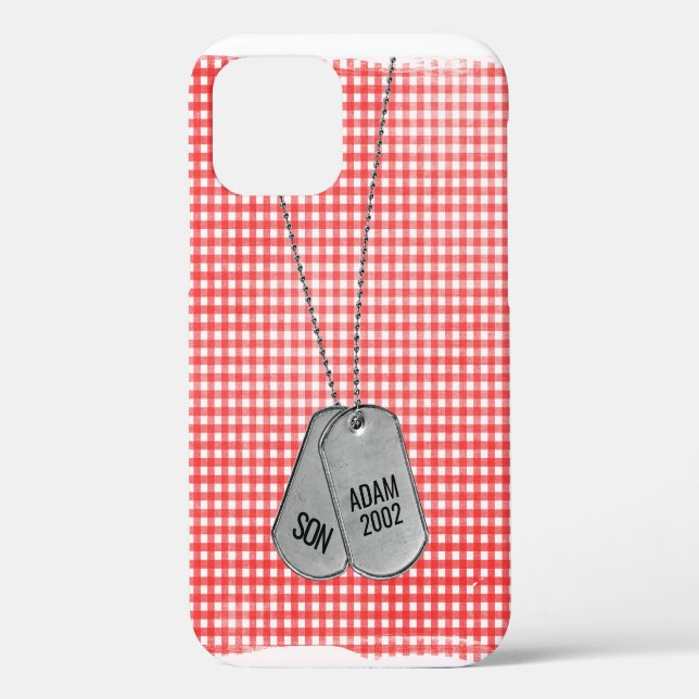 Coques Case-Mate iPhone Mots clés sur En vichy (Verso)