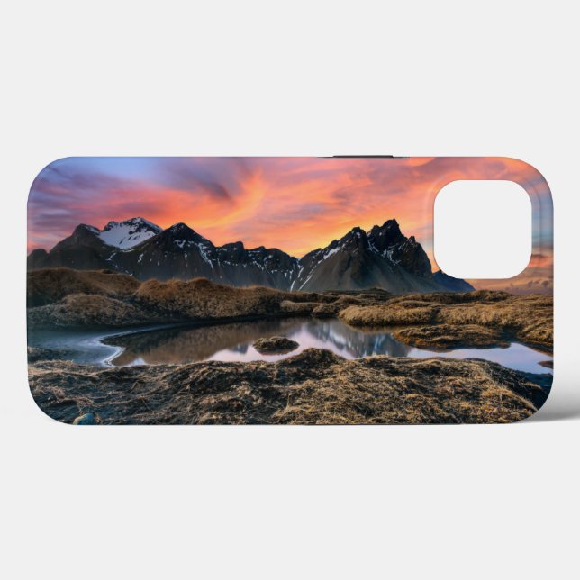Coques Case-Mate iPhone Mountains | Vesturhorn Mountain Iceland (Verso (horizontal))