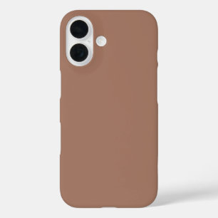 Coques iPhone 16 Mousse Mocha Brown couleur 2025