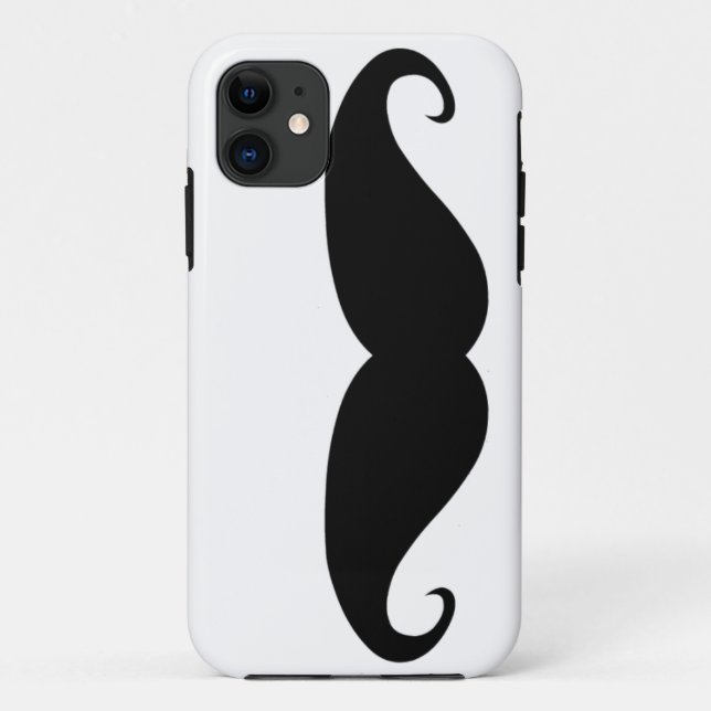 Coques Case-Mate iPhone Moustache 5 ! (Dos)