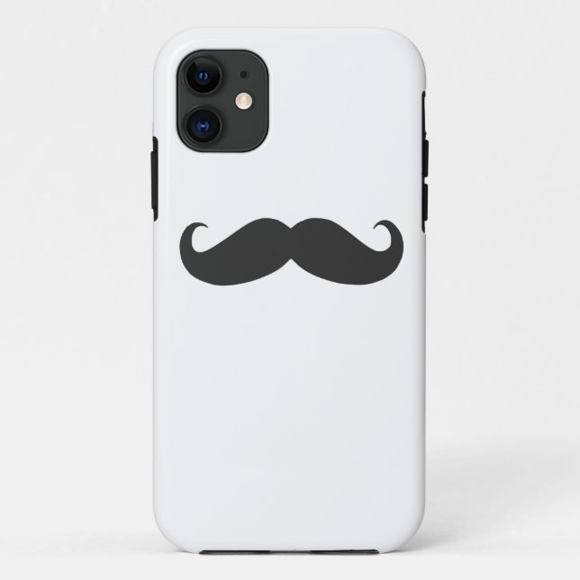 Coques Case-Mate iPhone moustache drôle (Dos)