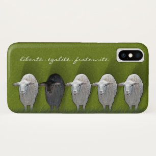 Case-Mate iPhone Case Mouton noir Mouton blanc Cinq