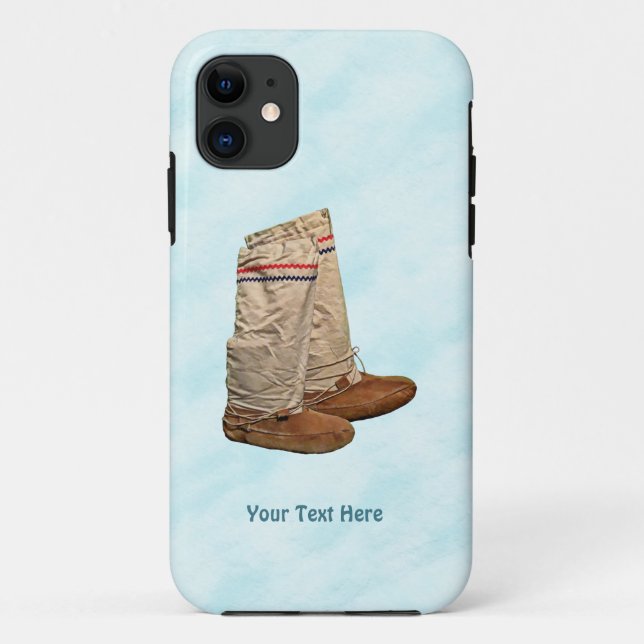 Coques Case-Mate iPhone Mukluks Sur Neige (Dos)