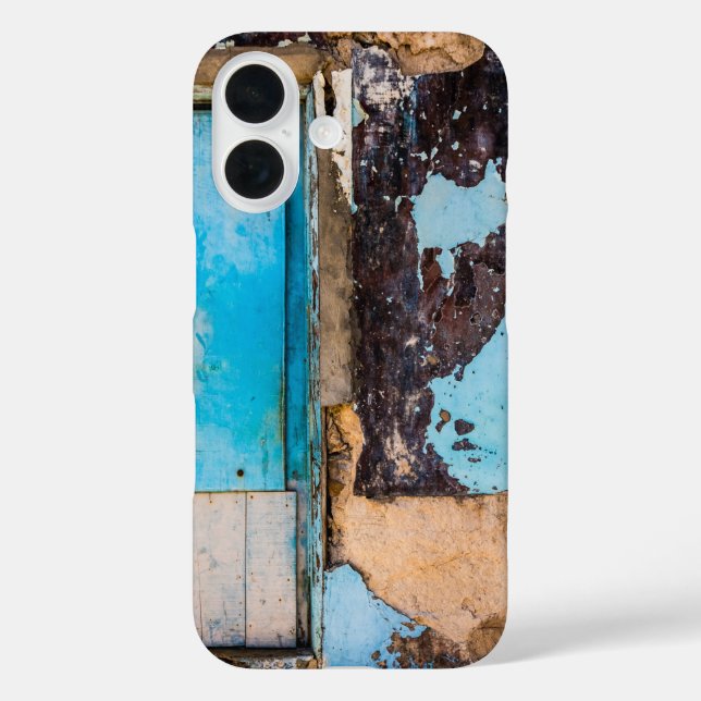 Coques Case-Mate iPhone Mur bleu et porte (Verso)
