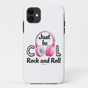 Case-Mate iPhone Case Music Lover Just Be Cool Rock and Roll