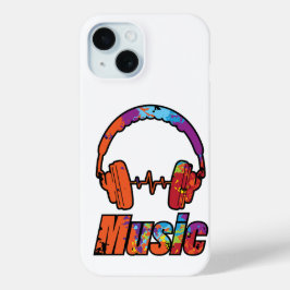 Coque Pour iPhone 15 Musique