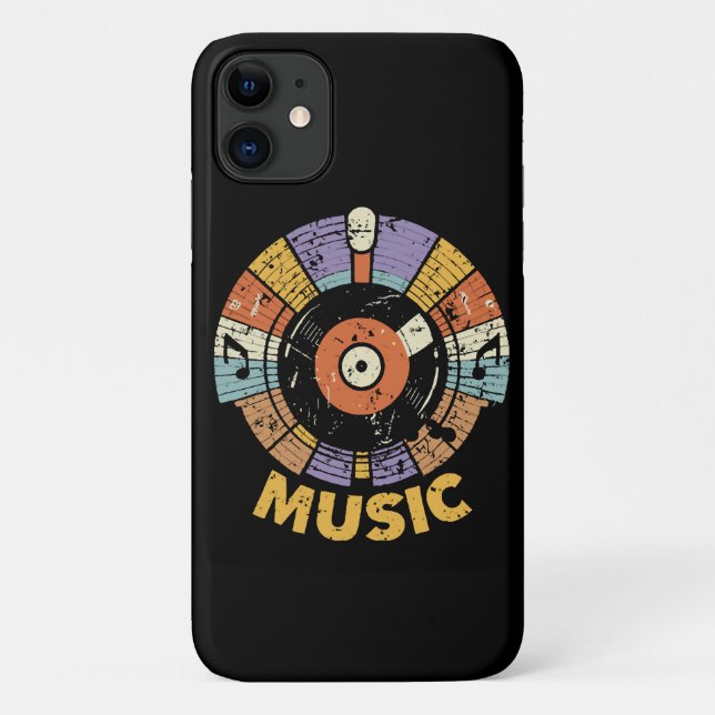 Coques Case-Mate iPhone musique classique rétro (Dos)
