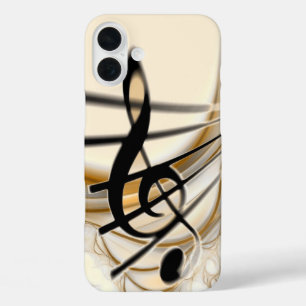 Coques iPhone 16 Plus Musique - clef triangulaire
