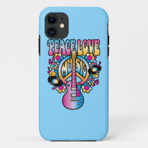 Coques Pour iPhone Musique d'amour de paix
