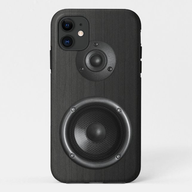 Coques Case-Mate iPhone Musique drôle de haut-parleur sain (Dos)