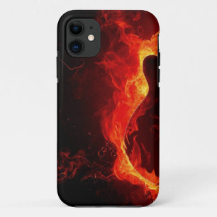 Coques Pour iPhone musique guitare flammes feu note danse Destiny'S