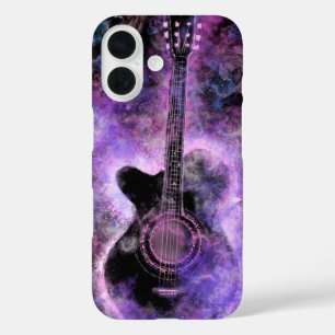 Coques iPhone 16 Musique guitare romantique - Son magique