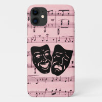 Musique rose et masques de théâtre