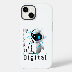 Coque Pour iPhone 14 My Love is Digital.w