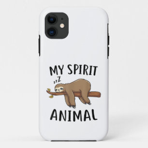 Case-Mate iPhone Case My Spirit Animal Funny Sloth Cadeau