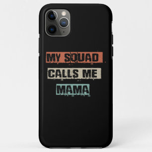 Case-Mate iPhone Case My Squad Calls Me Mama Funny Workout Gym