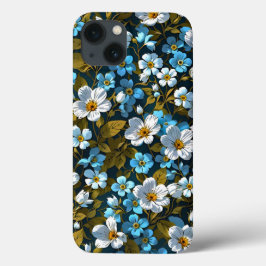 Case-Mate iPhone Case Myosotis Floral Elegance : Une Symphonie Whimsical