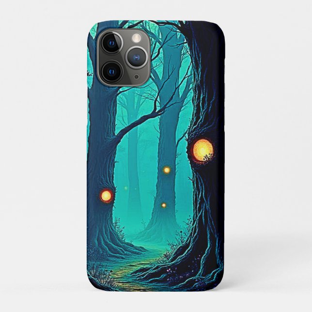 Coques Case-Mate iPhone Mystère de la forêt Imaginaire foncé (Dos)