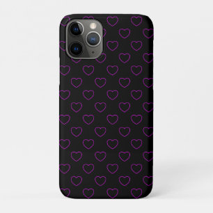 Case-Mate iPhone Case Mystérieux Décent Exprime Les Coeurs Violets Sur L