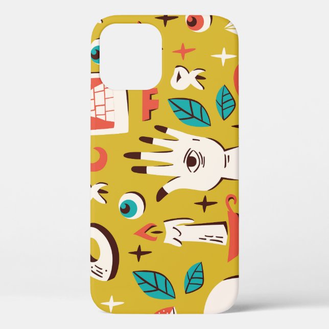 Coques Case-Mate iPhone Mystic Melange : Occult Seamless Elements (Verso)