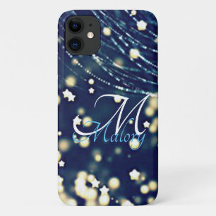 Case-Mate iPhone Case Mystical Stars Monogram Sparkle Personalized