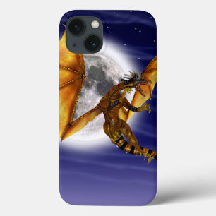Coques Pour iPhone Mythe fantastique de dragon doré ciel pourpre
