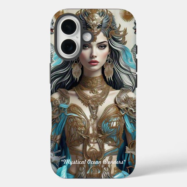 Coques Case-Mate iPhone Mythologie océanique (Verso)