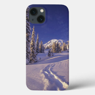 Etui iPhone 13 NA, États-Unis, Washington, Mt. Rainier NP, raquet