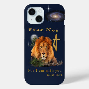 Coque Pour iPhone 15 N'aie pas peur car je suis avec toi