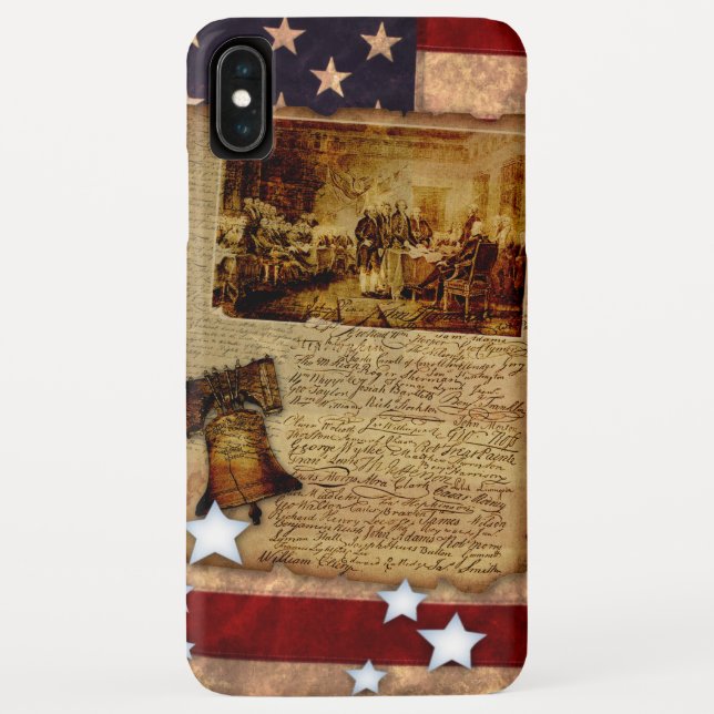 Coques Case-Mate iPhone Naissance des États-Unis (Dos)